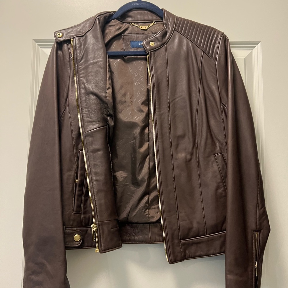 Cole Haan Leather Jacket
